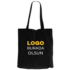 Logolu baskılı toptan bez çanta